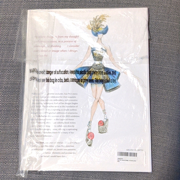 Guo Pei Couture Fantasy: A Coloring Book - Picture 2 of 2